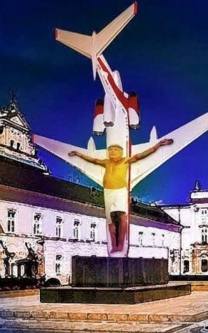 Internet przerażony pomysłami Andrzeja Dudy na pomnik smoleński. Szydzi, a internauci komentują