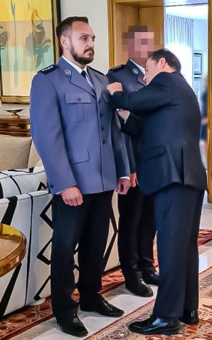 Policjanci CBŚP i KSP wyróżnieni medalem za zasługi dla policji przez MSW Królestwa Hiszpanii